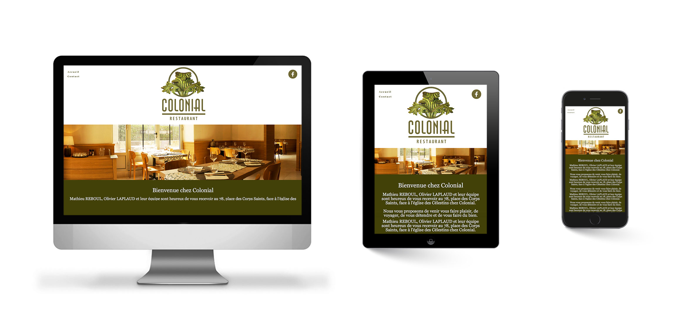 site responsive colonial